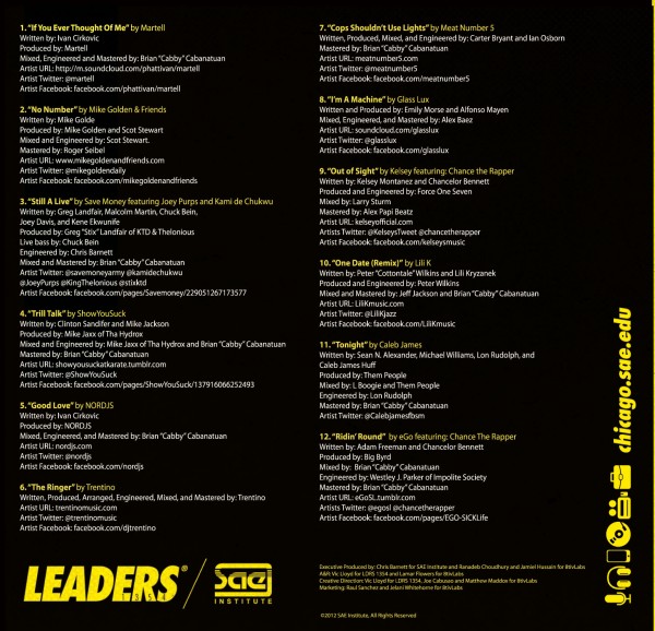 Loud Chicago Sounds Vol.1 Back